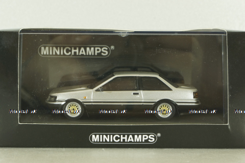 Toyota Corolla GT 1984 Silver, 437166321, Minichamps 1:43