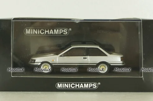 Toyota Corolla GT 1984 Silver, 437166321, Minichamps 1:43
