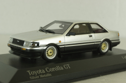 Toyota Corolla GT 1984 Silver, 437166321, Minichamps 1:43