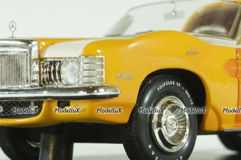 Anycar Semiconvertible USA 1971 with book of the year, 99122, AutoCult 1:43