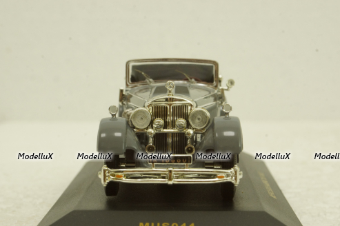 Mercedes SS 1933 grey, MUS044, IXO Museum 1:43