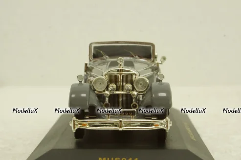 Mercedes SS 1933 grey, MUS044, IXO Museum 1:43
