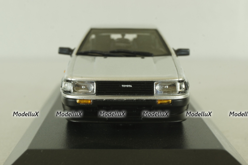 Toyota Corolla GT 1984 Silver, 437166321, Minichamps 1:43