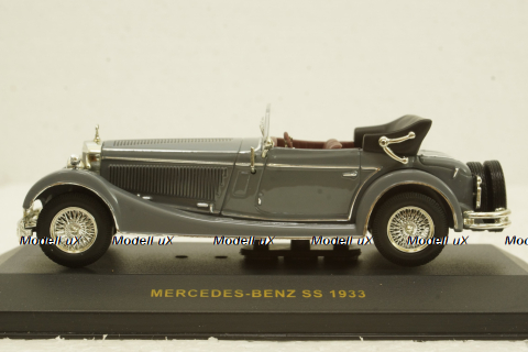 Mercedes SS 1933 grey, MUS044, IXO Museum 1:43