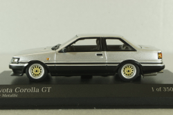Toyota Corolla GT 1984 Silver, 437166321, Minichamps 1:43