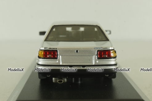Toyota Corolla GT 1984 Silver, 437166321, Minichamps 1:43