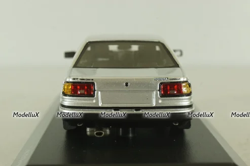 Toyota Corolla GT 1984 Silver, 437166321, Minichamps 1:43