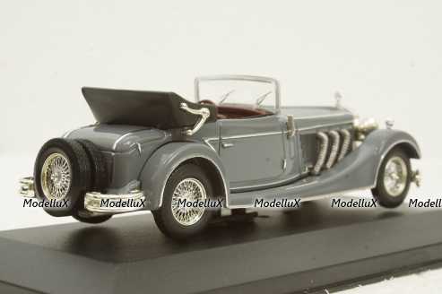 Mercedes SS 1933 grey, MUS044, IXO Museum 1:43