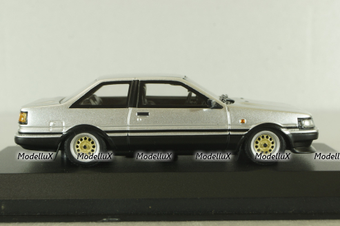 Toyota Corolla GT 1984 Silver, 437166321, Minichamps 1:43