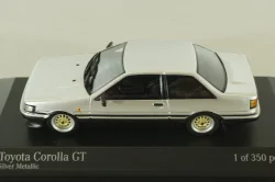 Toyota Corolla GT 1984 Silver, 437166321, Minichamps 1:43