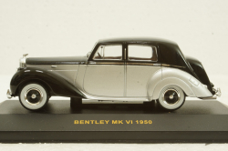 Bentley MK VI 1950 black/silver, MUS052, IXO Museum 1:43