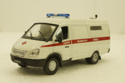 Газ-32214 Газель, скорая помощь, Автомобиль на службе №11, 1:43 
