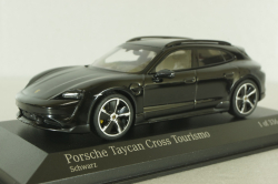 Porsche Taycan Cross Tourismo Turbo S 2021, black, 410069302, Minichamps 1:43