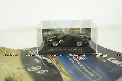 Ford GT 66 Heritage Edition (2017), American Cars №97, 1:43