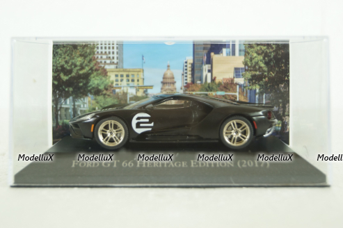 Ford GT 66 Heritage Edition (2017), American Cars №97, 1:43