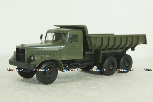 Краз-256Б1 самосвал 1966, зеленый, Херсон Моделс 1:43