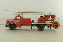Mercedes L 6600  fire ladder 1951, blue,  03091, Schuco 1:43