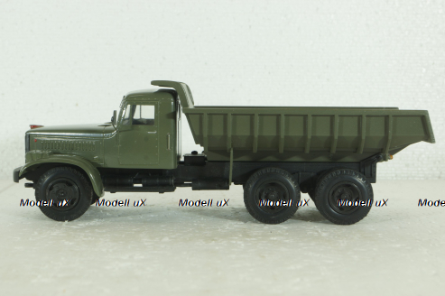 Краз-256Б1 самосвал 1966, зеленый, Херсон Моделс 1:43