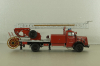 Mercedes L 6600  fire ladder 1951, blue,  03091, Schuco 1:43