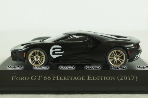 Ford GT 66 Heritage Edition (2017), American Cars №97, 1:43