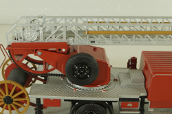 Mercedes L 6600  fire ladder 1951, blue,  03091, Schuco 1:43