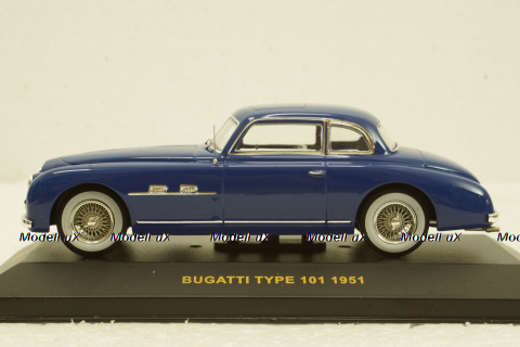 Bugatti Type 101 1951 blue, MUS047, IXO Museum 1:43