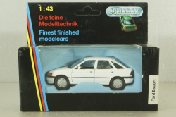 Ford Escort MKV, 5-doors 1990, white, 1090, Shabak 1:43