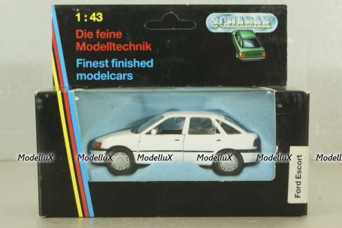 Ford Escort MKV, 5-doors 1990, white, 1090, Shabak 1:43 