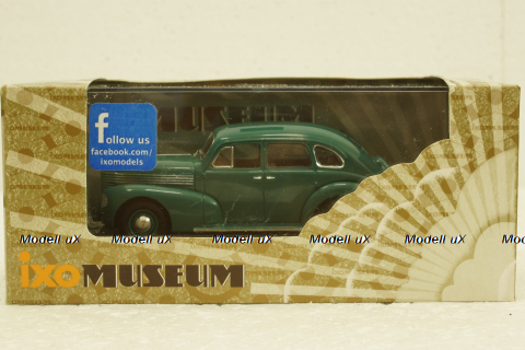 Opel Kapitan 4-door sedan (first generation) green, MUS048, IXO Museum 1:43