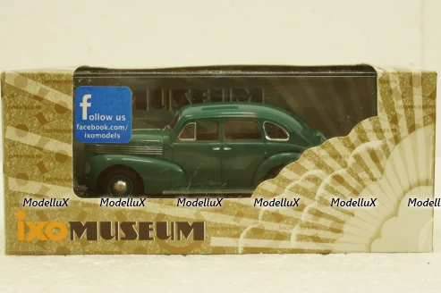 Opel Kapitan 4-door sedan (first generation) green, MUS048, IXO Museum 1:43