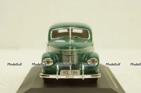 Opel Kapitan 4-door sedan (first generation) green, MUS048, IXO Museum 1:43