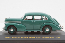Opel Kapitan 4-door sedan (first generation) green, MUS048, IXO Museum 1:43