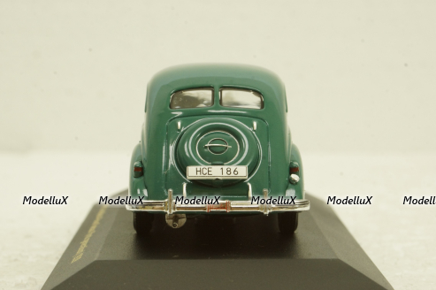 Opel Kapitan 4-door sedan (first generation) green, MUS048, IXO Museum 1:43