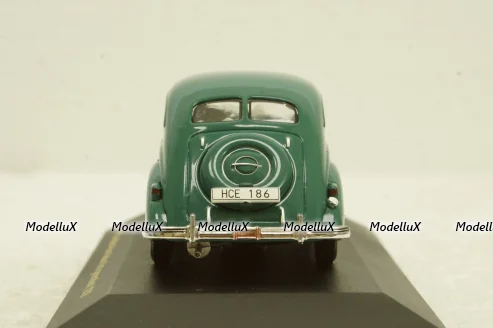Opel Kapitan 4-door sedan (first generation) green, MUS048, IXO Museum 1:43