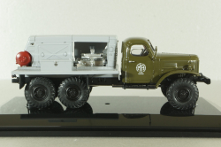 Зил-157 ПКС, передвижная компрессорная станция, 1982 г., зеленый/серый, 115707, DiP Models 1:43