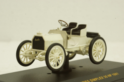 Mercedes Simplex 35HP 1901 white, MUS027, IXO Museum 1:43