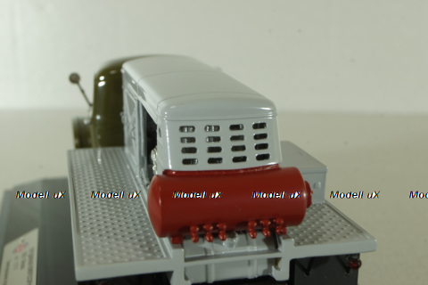 Зил-157 ПКС, передвижная компрессорная станция, 1982 г., зеленый/серый, 115707, DiP Models 1:43