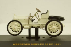 Mercedes Simplex 35HP 1901 white, MUS027, IXO Museum 1:43