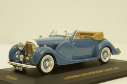 Lagonda LG6 Drophead Coupe 1938 blue, MUS039, IXO Museum 1:43