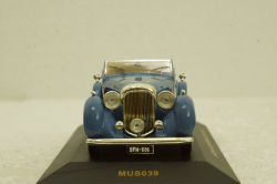 Lagonda LG6 Drophead Coupe 1938 blue, MUS039, IXO Museum 1:43