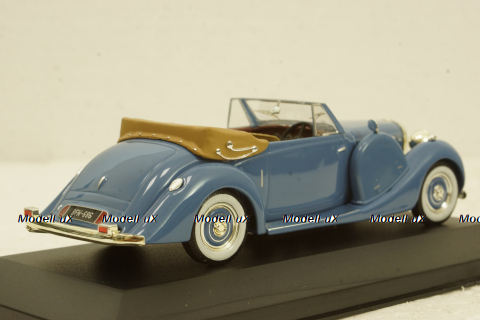 Lagonda LG6 Drophead Coupe 1938 blue, MUS039, IXO Museum 1:43