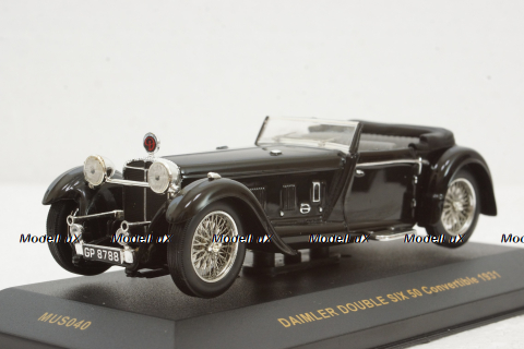 Daimler Double Six 50 Convertible 1931 , MUS040, IXO Museum 1:43