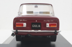 Alfa Romeo Giulia Nuova Super 1974, darkred, MCG18308, MCG 1:18