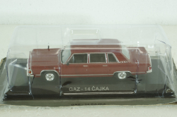 Газ-14 Чайка, красный, LEGENDARNI AUTOMOBILY MINULE ERY 1:43
