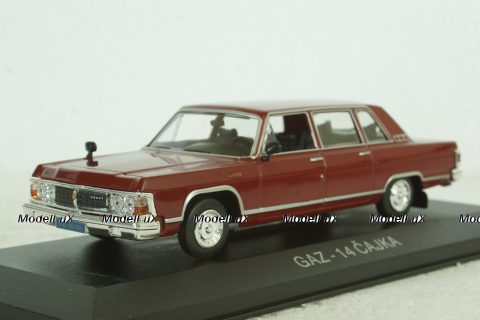 Газ-14 Чайка, красный, LEGENDARNI AUTOMOBILY MINULE ERY 1:43