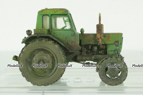 МТЗ-82 Трактор 1974, зеленый, Modellux 1:43