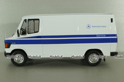 Mercedes 208D Transporter, white, 180302, KK-Scale 1:18