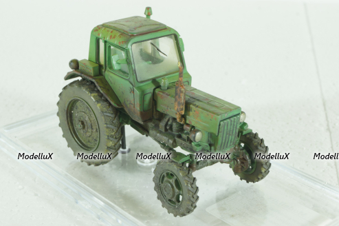 МТЗ-82 Трактор 1974, зеленый, Modellux 1:43