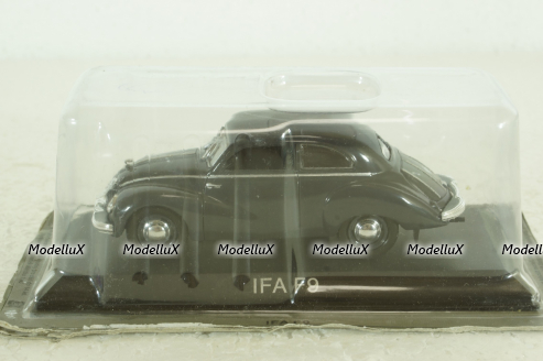 IFA F9, grey, LEGENDARNI AUTOMOBILY MINULE ERY 1:43