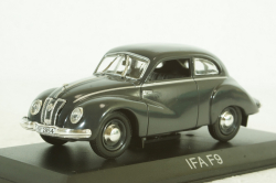 IFA F9, grey, LEGENDARNI AUTOMOBILY MINULE ERY 1:43